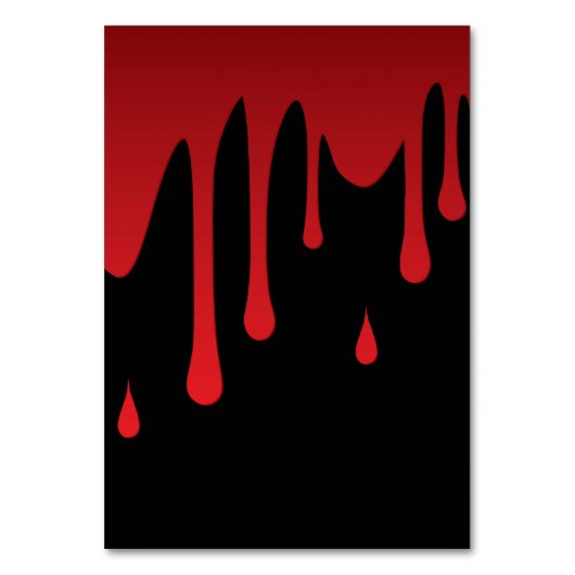 Bloeddruppels Kaart (Voorkant)