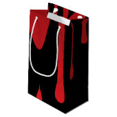 Bloeddruppels Klein Cadeauzakje (Achterkant Gekanteld)