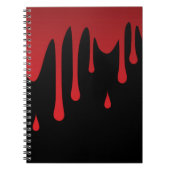 Bloeddruppels Notitieboek (Voorkant)