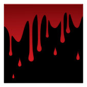 Bloeddruppels Poster (Voorkant)