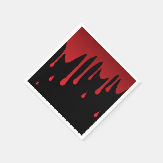 Bloeddruppels Servetten (Hoek)