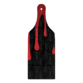 Bloeddruppels Snijplank (Voorkant)