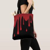 Bloeddruppels Tote Bag (Dichtbij)