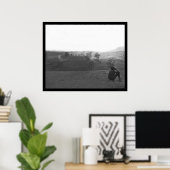 Bloeddste dag van de oorlog in Antietam 1862 Poster (Thuiskantoor)