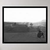 Bloeddste dag van de oorlog in Antietam 1862 Poster (Voorkant)