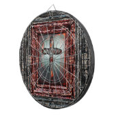 Bloeddwars Dartbord (Voorkant Rechts)