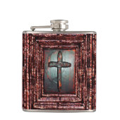 Bloeddwars Heupfles (Voorkant)