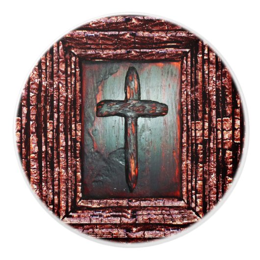 Bloeddwars Keramische Knop (Voorkant)