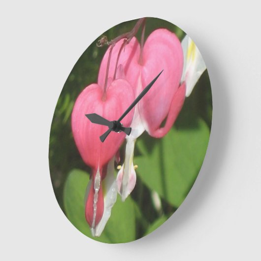 Bloedend Bloedend Hart - Grote Ronde Wandklok (Hoek)