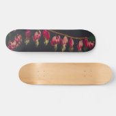 Bloedend Hart Bloemen Bloemen Skateboard (Horizontaal)