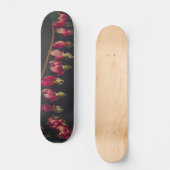 Bloedend Hart Bloemen Bloemen Skateboard (Voorkant)