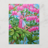 Bloedend hart fee briefkaart (Voorkant)