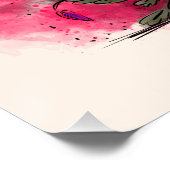 Bloedend hart fee perfect poster (Hoek)