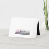 Bloedend hart Ik mis je Wenskaart Feestdagen Kaart (Achterkant)