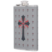 Bloedend kruis heupfles (Links)