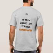 Bloedend vermogen. t-shirt (Achterkant)