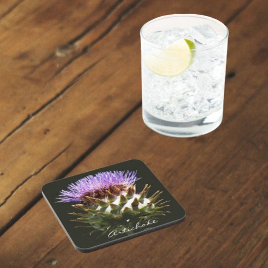 Bloedend Wereldbol Artichoke Botanisch Onderzetter