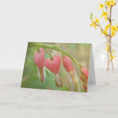 Bloedende harten Alle gelegenheden Groet Kaart (Gele Bloem)