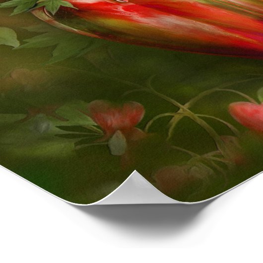 Bloedende harten in het Poster van de hematocriet (Hoek)