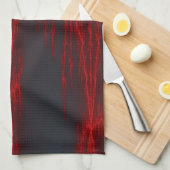 Bloedende keukenhanddoek (Quarter Fold)