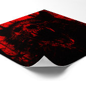 BLOEDENDE KWELLING | Mat papier afdrukken Poster (Hoek)