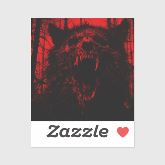 BLOEDENDE KWELLING | STICKER (Vel)