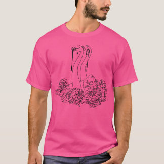 Bloedende pioenen 1 t-shirt