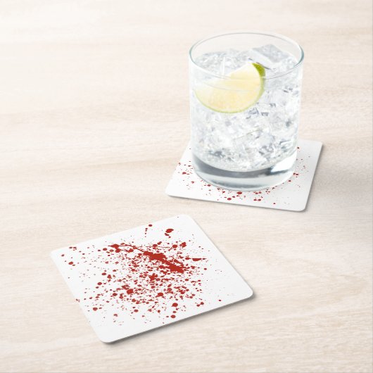 Bloederig 2 kartonnen onderzetters (Insitu)