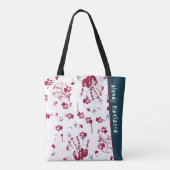 Bloederige Halloween Skull Trick or treat Tote Bag (Achterkant)