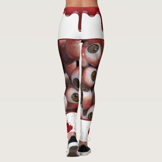 Bloederige oogbollen leggings (Achterkant)