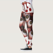 Bloederige oogbollen leggings (Links)