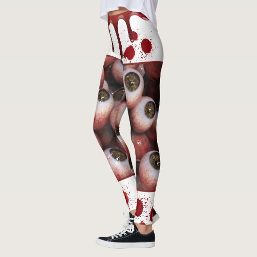 Bloederige oogbollen leggings (Links)