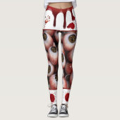 Bloederige oogbollen leggings (Voorkant)