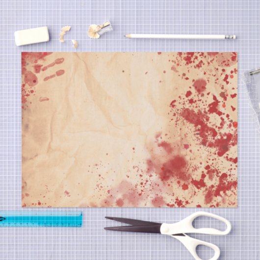 Bloederige Papier Halloween Gotische Partij (Craft)