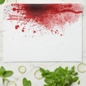 bloederige shotgun theedoek (Gevouwen)