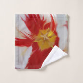 Bloederige tulpenhanddoek bad handdoek (Wasdoekje)