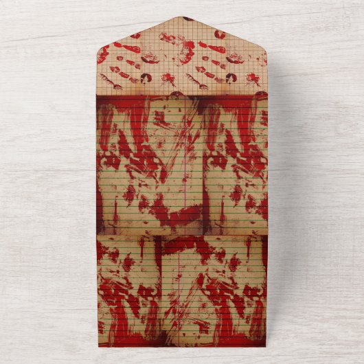 Bloederige Uitnodiging (Buitenkant)