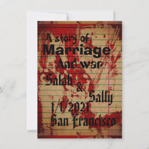 Bloederige uitnodiging