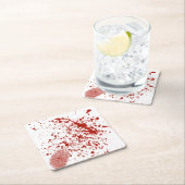 bloederige vingerafdruk kartonnen onderzetters (Insitu)