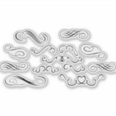 bloederij met een grensoverschrijdend lijst sticker (Voorkant)