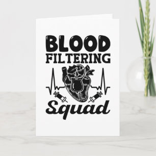 Bloedfiltering Squad Nephrology Dialyse Neurse Kaart