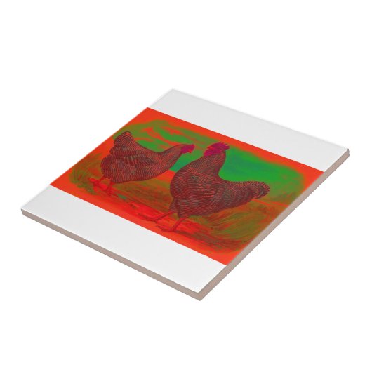 BloedFire Tegeltje (Zijkant)