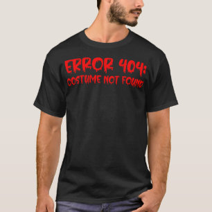 Bloedfout 0 Costuum niet gevonden T-shirt