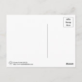 Bloedfractaal Briefkaart (Achterkant)