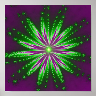Bloedfractaal Poster