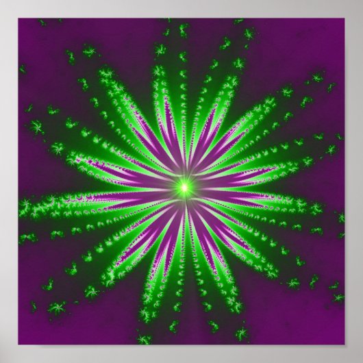 Bloedfractaal Poster (Voorkant)