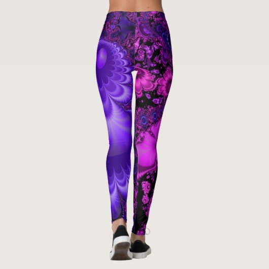 Bloedfractale Leggings (Achterkant)