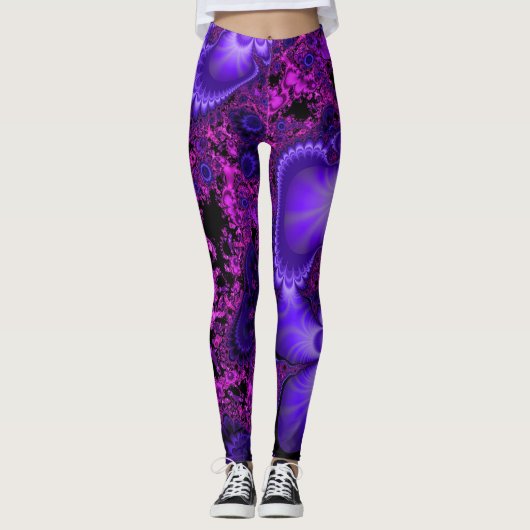 Bloedfractale Leggings (Voorkant)