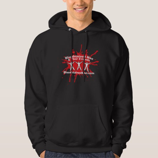 Bloedgekleurde Mannen en hun vrienden Hoodie (Voorkant)