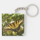 Bloedgele monarch sleutelhanger (Achterkant)